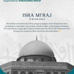 Selamat Memperingati Isra Mi’raj Nabi Muhammad SAW 27 Rajab 1446 H