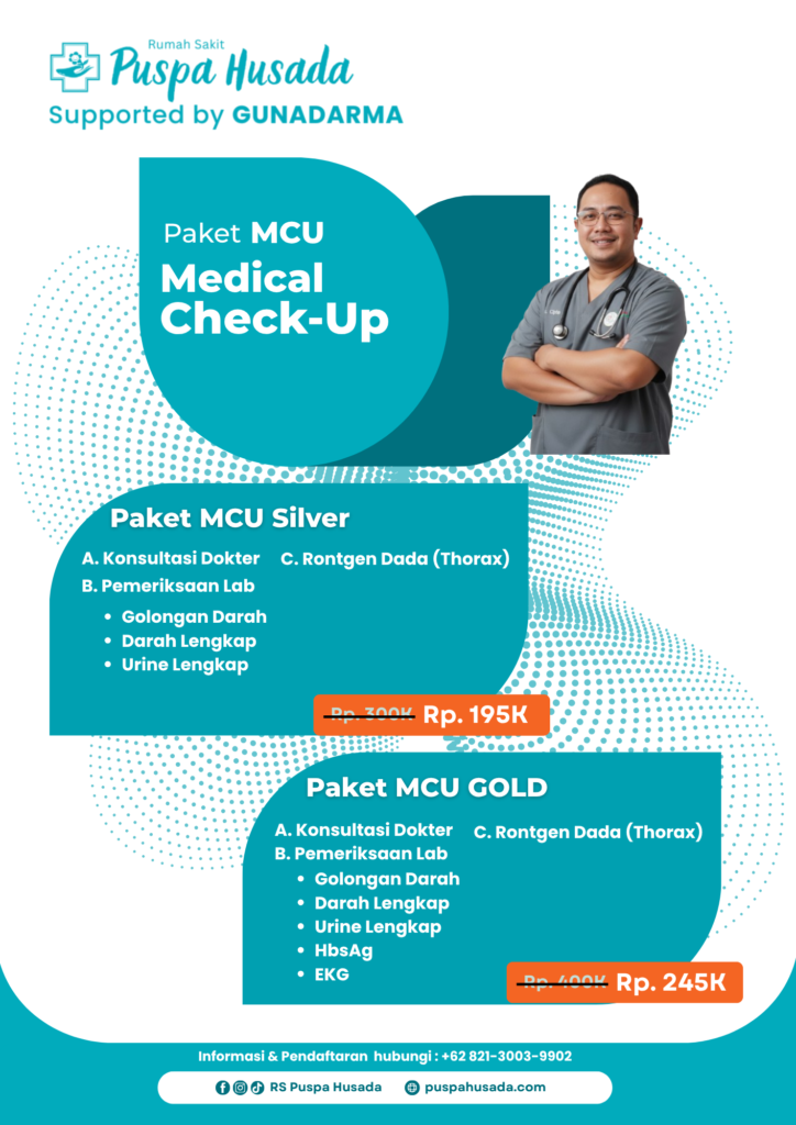 Paket MCU Silver dan Gold di RS Puspa Husada Bekasi